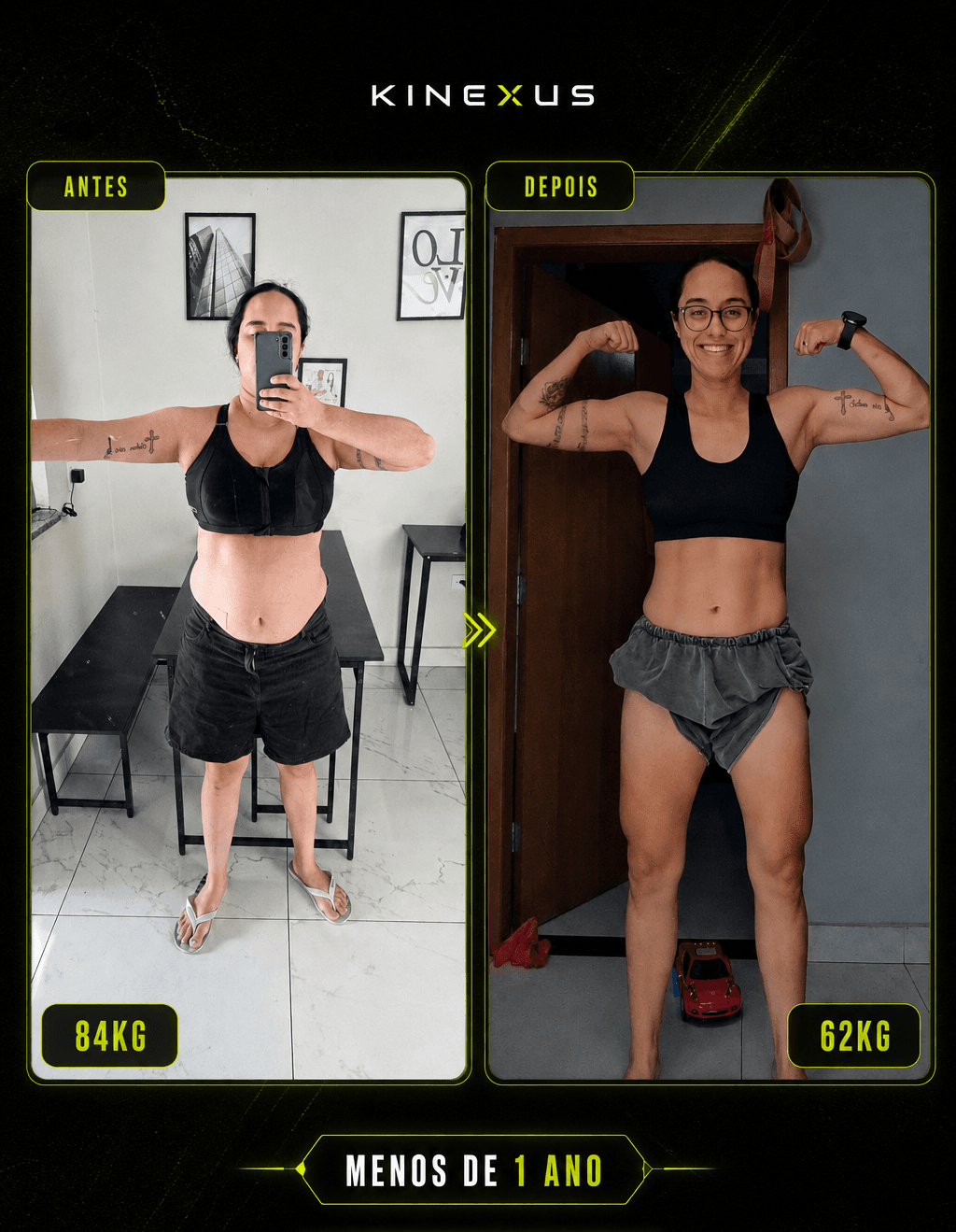 Evolução Corporal Kinexus